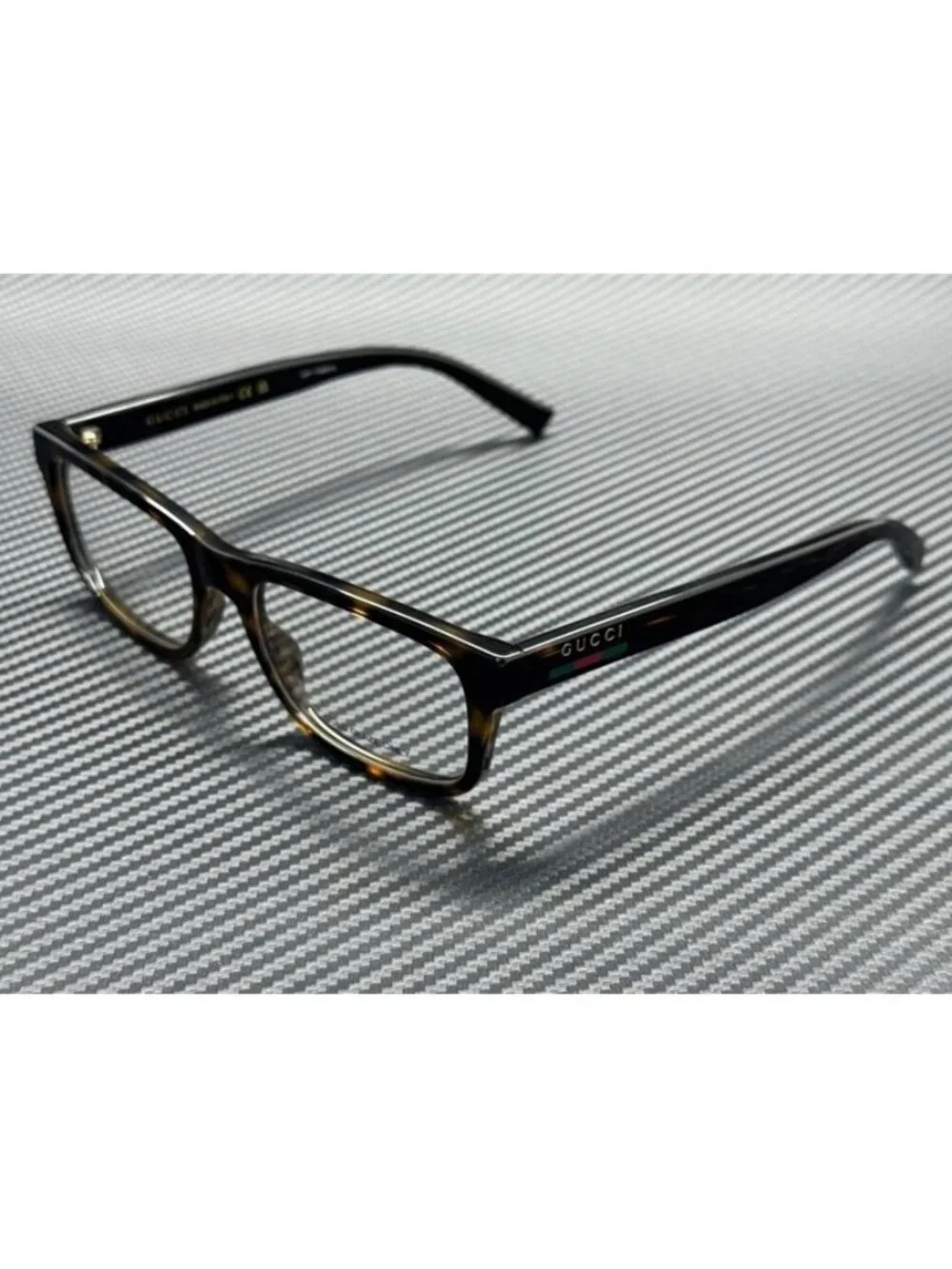 New Gucci Men Black Eyeglasses 56-18-145